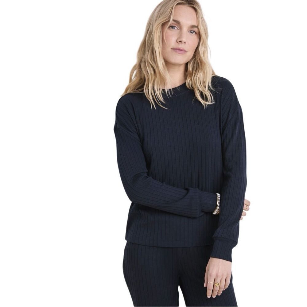Vineyard Vines ribbed dreamcloth crew neck top XS